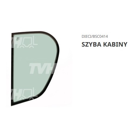 Szyba boczna stała (lewa) Dieci Agri Farmer BSC0414